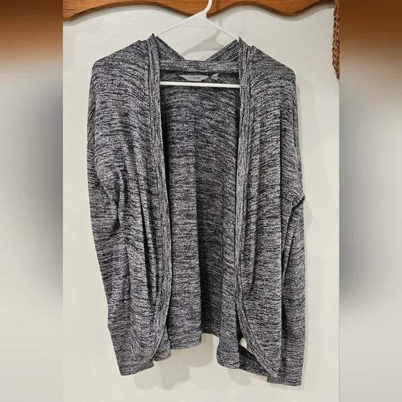 Athleta Pose Wrap Cardigan Grey Size S - Picture 3 of 6